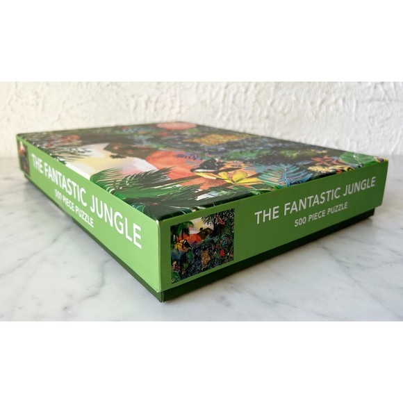 The Fantastic Jungle 500 Piece Jigsaw Puzzle Jeanetta Art & Design - Complete - Picture 6 of 6